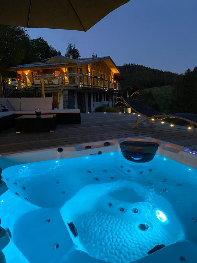Appartement De Montagne Au Chalet De Snow 克松吕-隆日梅 外观 照片